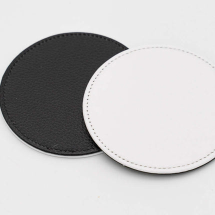 Posavasos Cuero PU Personalizados con Imagen (Pack de 6)