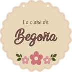 Sample cloud sign: front with the name Begoña.