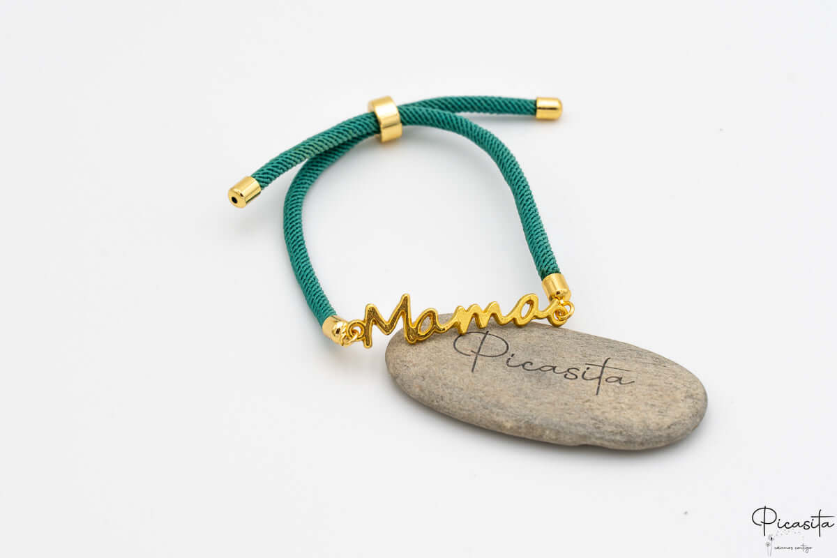 Pulsera para Mamá Aguamarina