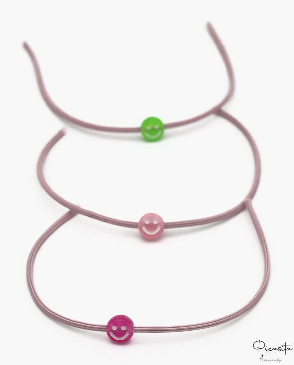 Pulseritas para Niños Sonrisas de Colores