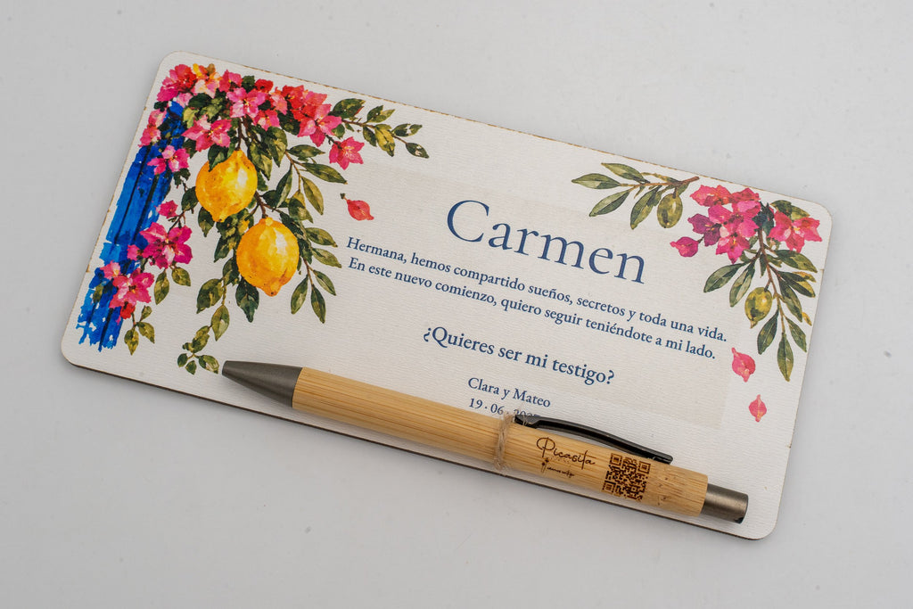 Will You Be My Wedding Witness?