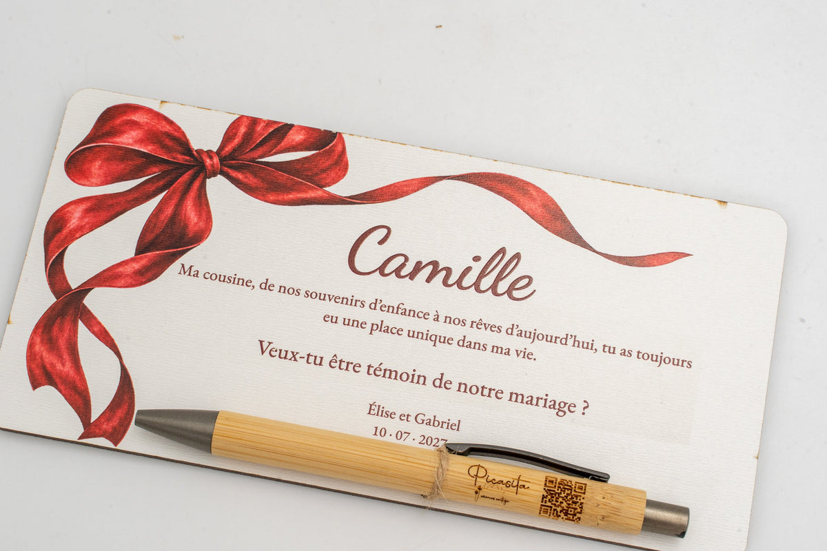 Will You Be My Wedding Witness?
