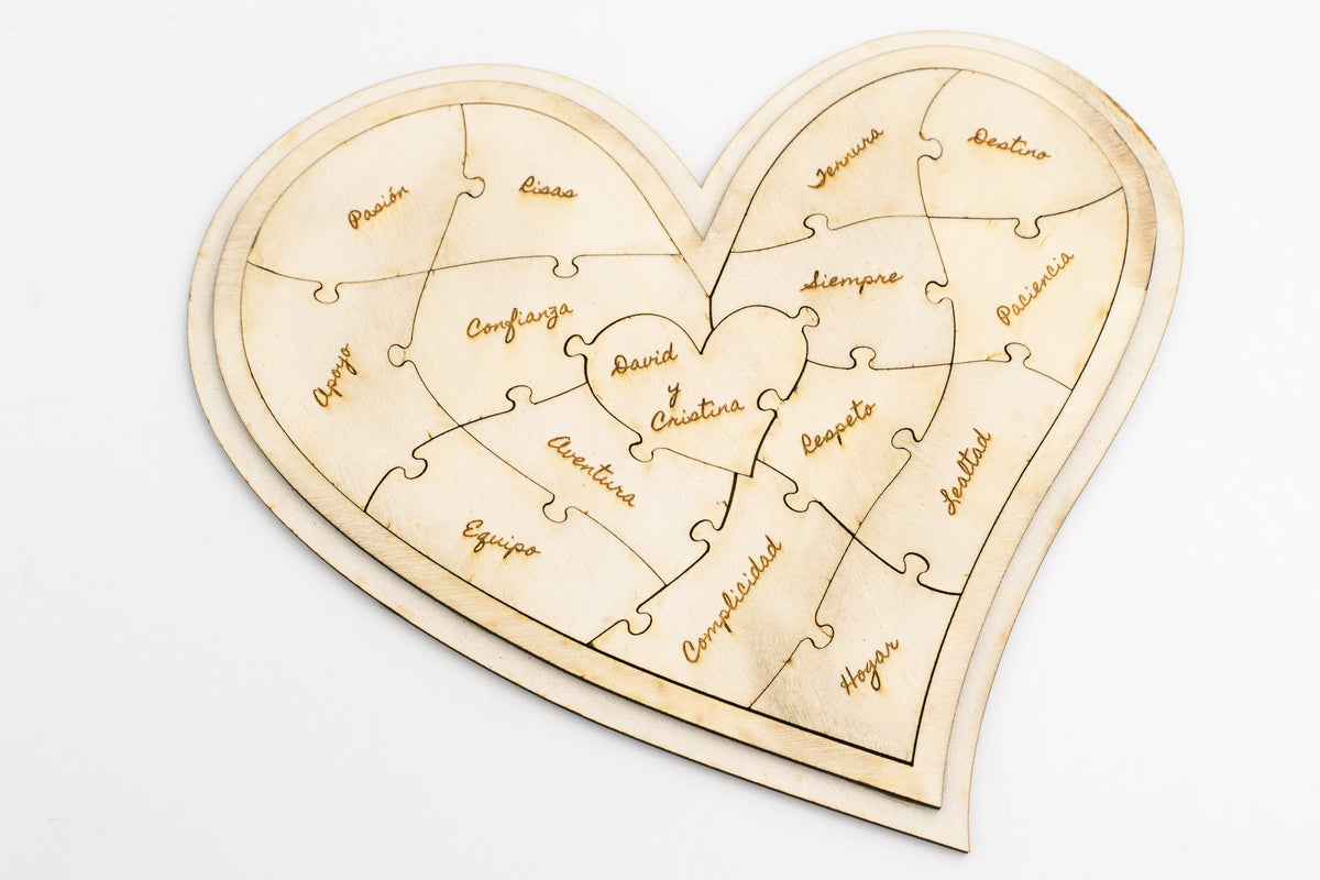 Regalo de San Valentin: Puzzle de Palabras