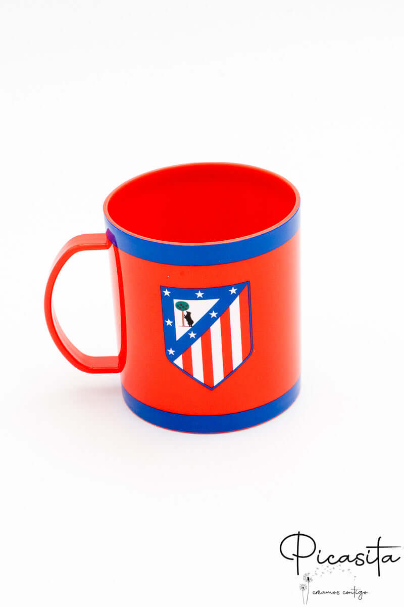Taza del Atlético de Madrid Personalizada