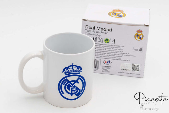 Tazas del Real Madrid Personalizadas
