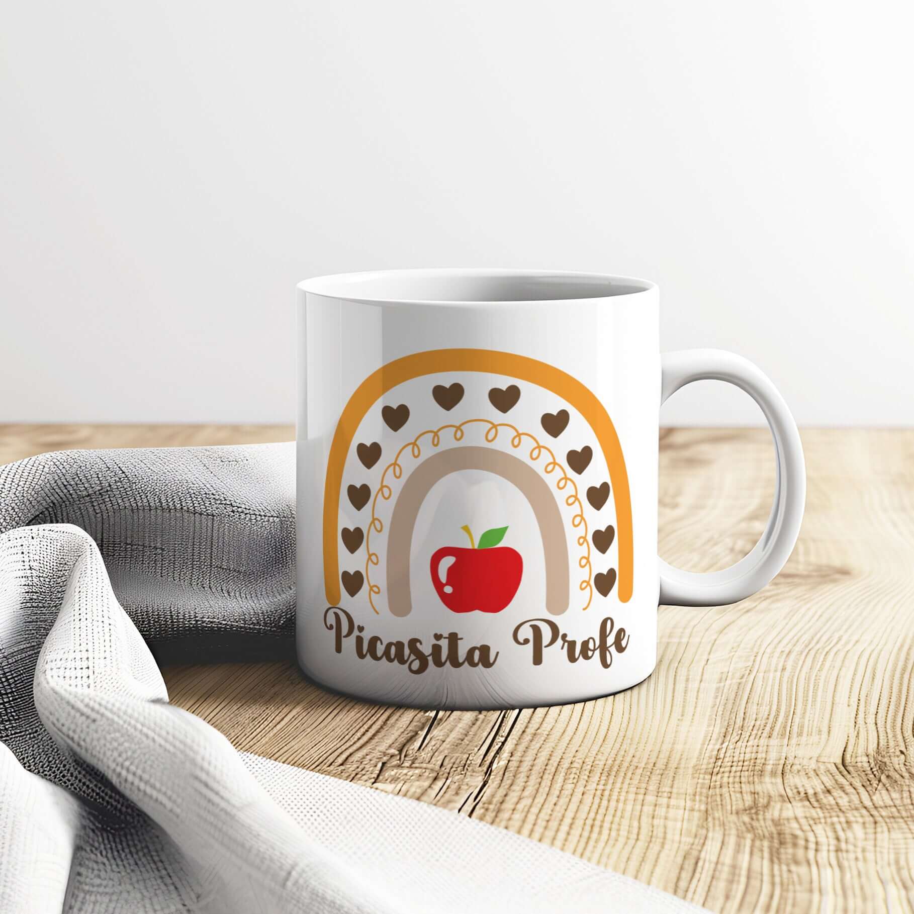 Tazas Personalizadas para Profesores Diseño 1