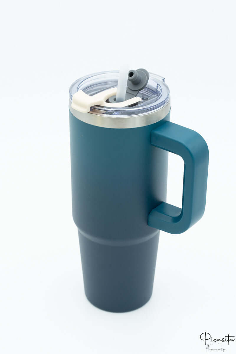 Termos Personalizados Azul Multi 900ml