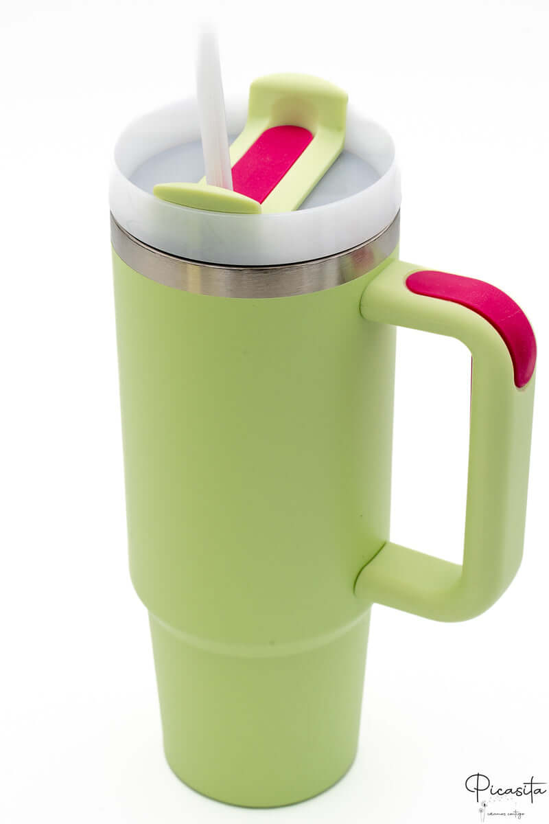 Termos Personalizados Verde Manzana 900ml