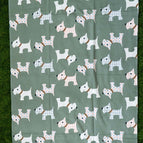 Puppies (90x170) (Green)