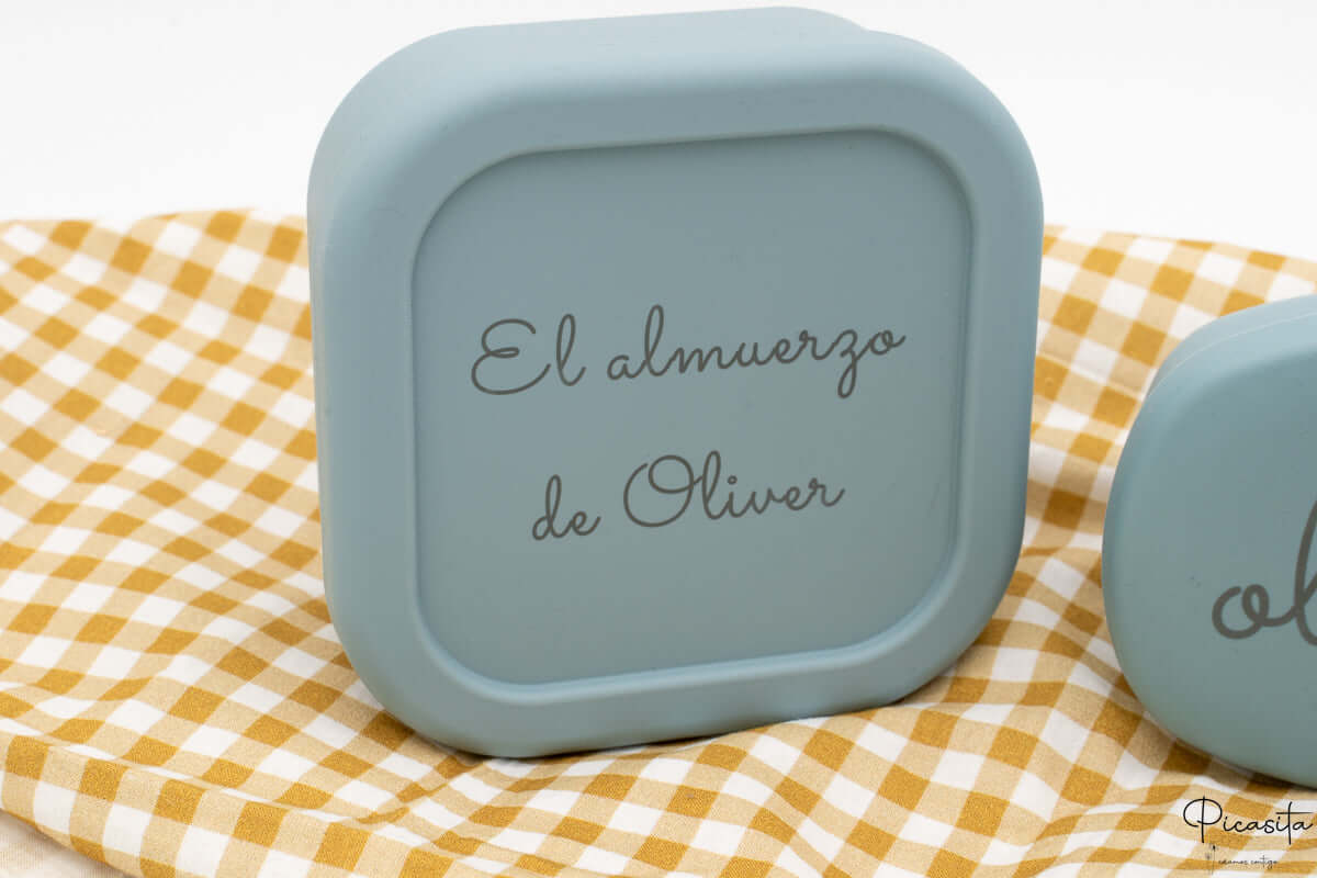 Tupper de Silicona Personalizados