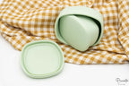 Tupper de Silicona Personalizados Pequeños (600ml + 400ml) Verde