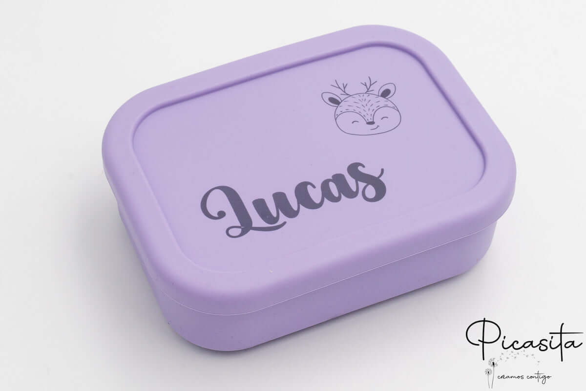 Tupper de Silicona XL con Compartimentos