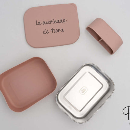 Tuppers de Silicona y Acero Inoxidable XL