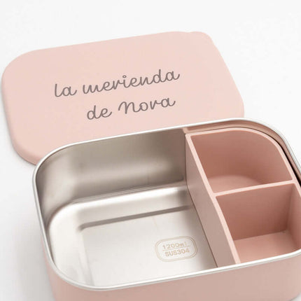 Tuppers de Silicona y Acero Inoxidable XL