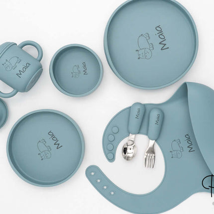 Vajilla para Bebé Personalizada 7 Piezas