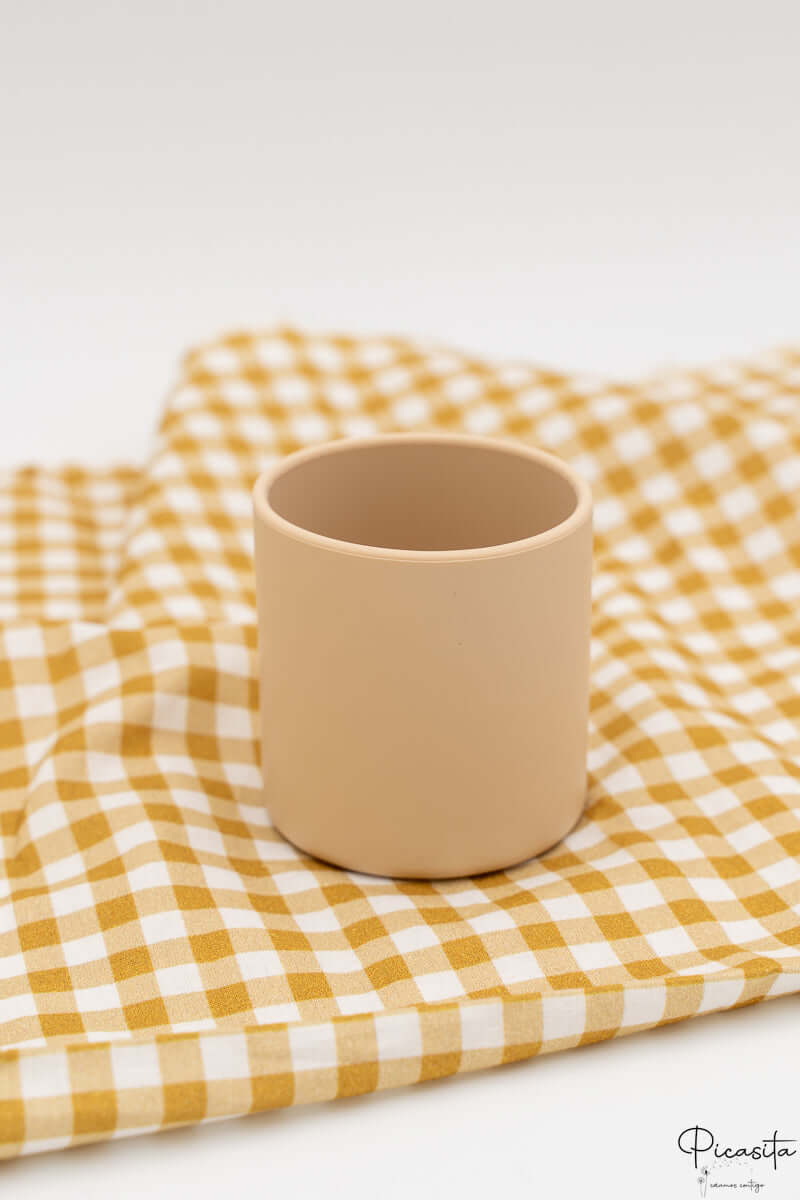 Vasos de Silicona Beige