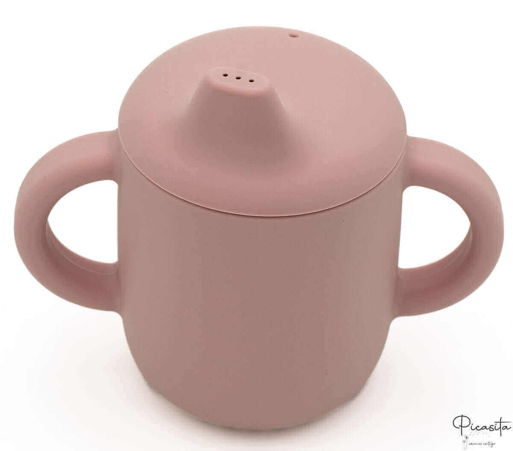 Vaso Aprendizaje Rosa